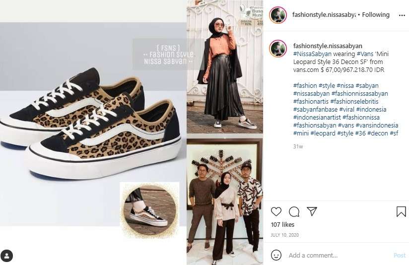 Vans Mini Leopard Style