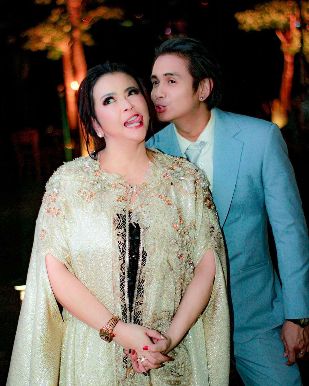 Ajun Perwira dan Jennifer Jill (Foto : @ajunperwira)