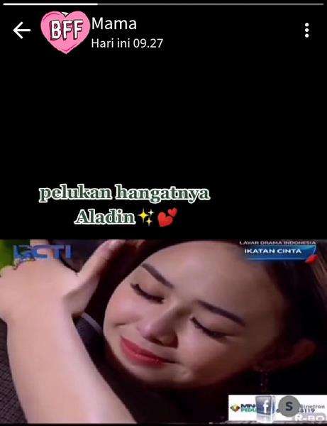 Pelukan Aladin bikin emak-emak histeris.