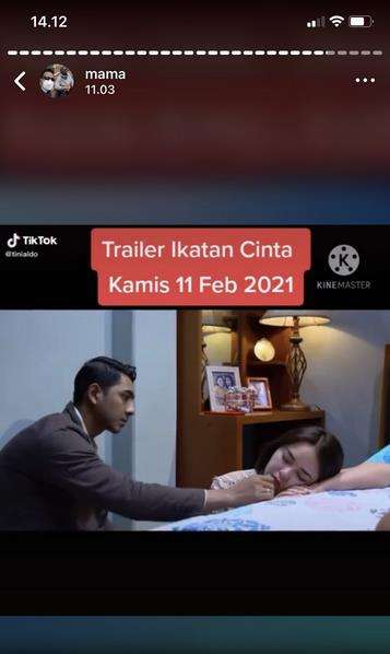 Tiap malam pantengin trailer Ikatan Cinta