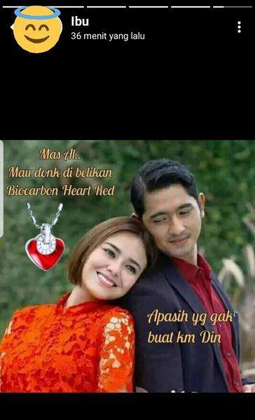 Ini emak-emak lagi halu jadi Andin.