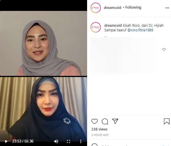 Roro Fitria Ngobras bareng Dream