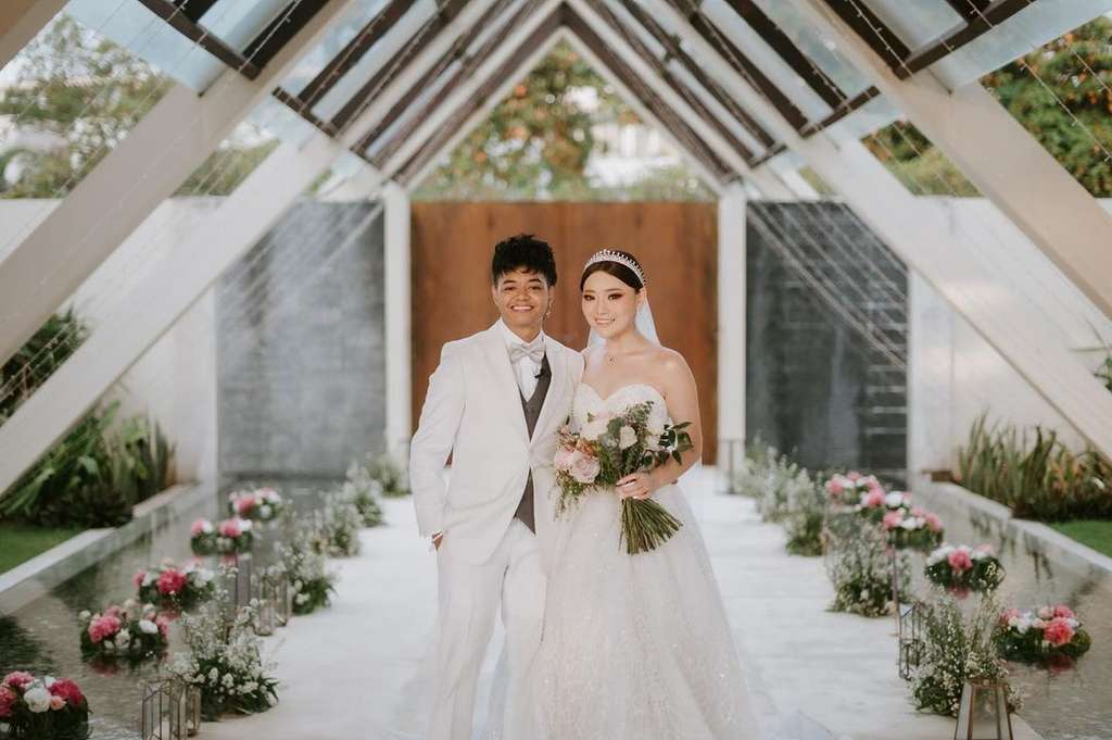 Reza Arap dan Wendy resmi menikah