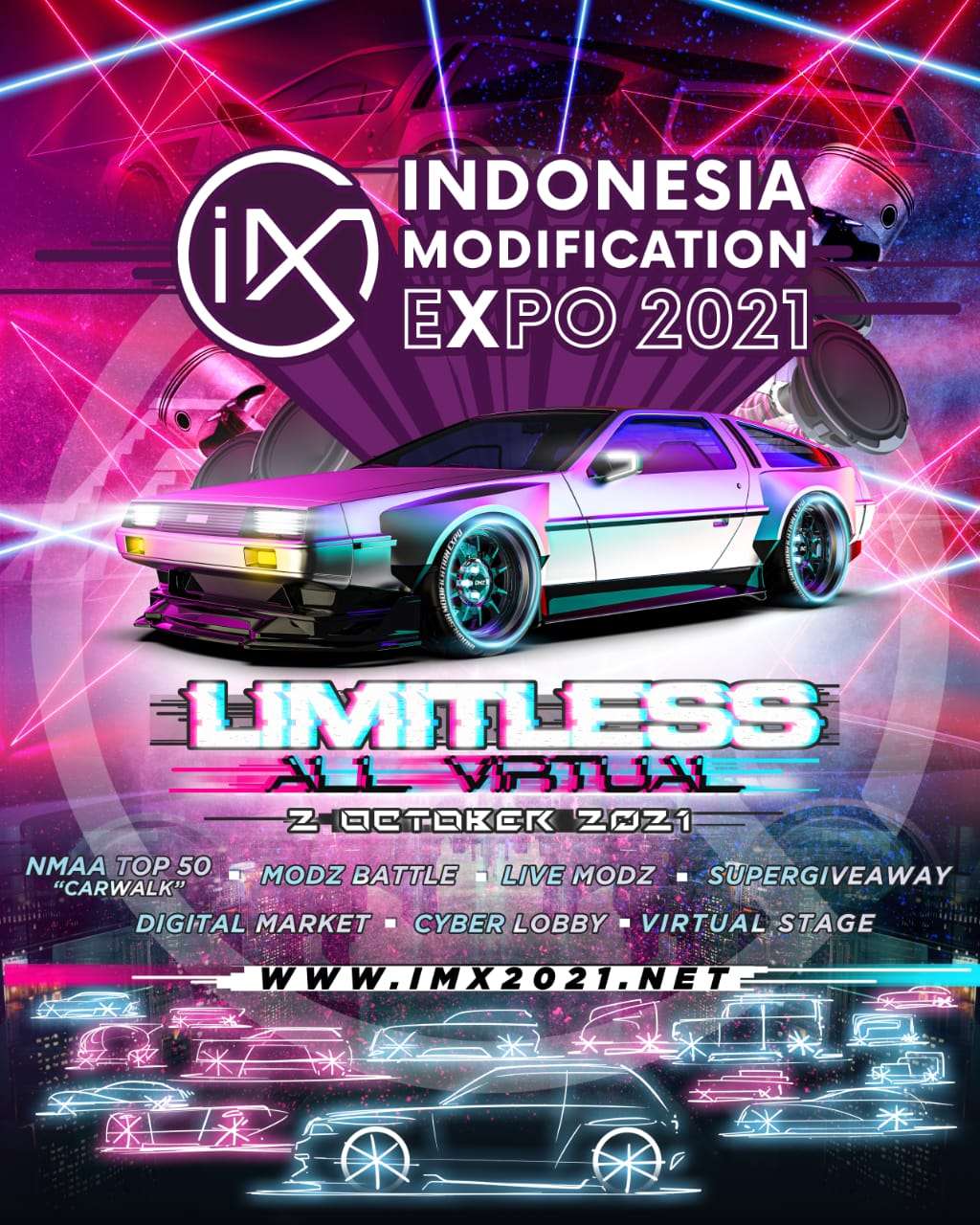 Pameran Modifikasi Mobil IMX 2021