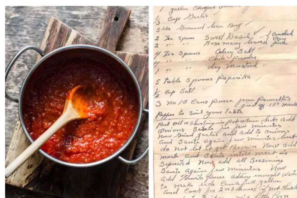 Resep saus pasta 74 tahun