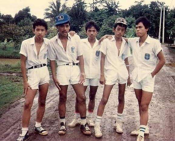 Potret jadul siswa SMP di tahun 1980-an.