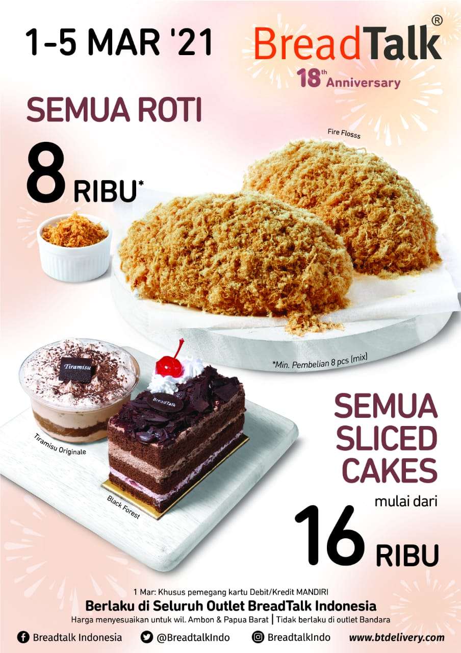 Promo Breadtalk Maret 2021