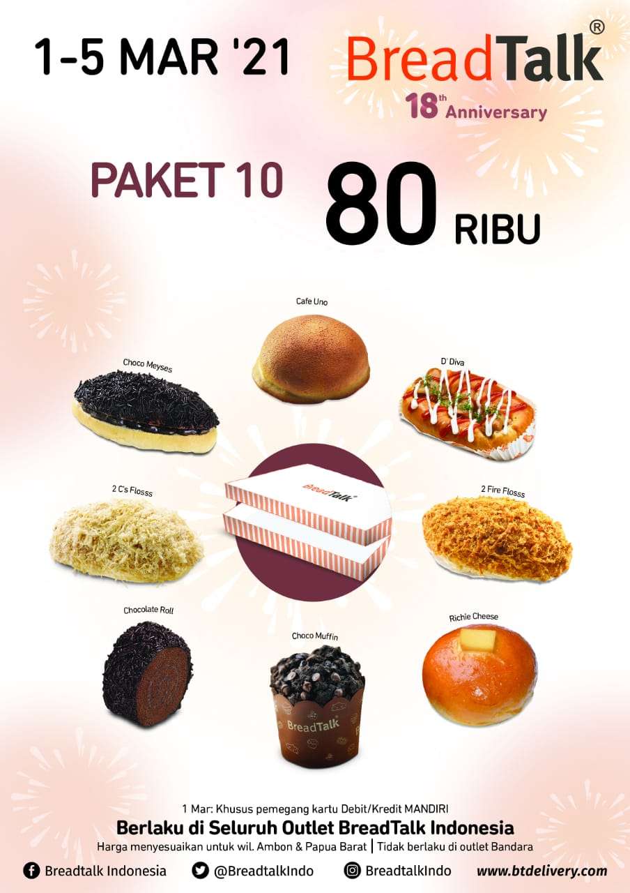 Promo Breadtalk Maret 2021