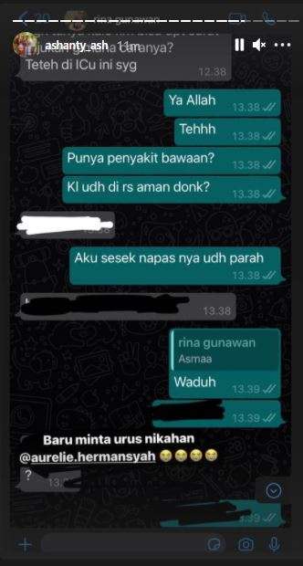 Ashanty dan Rina Gunawan