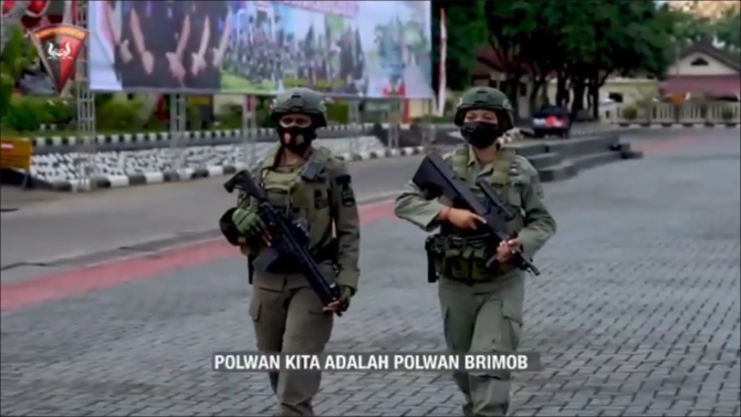 Polwan di Papua