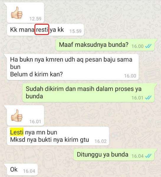 Lestinya lagi syuting Bund.
