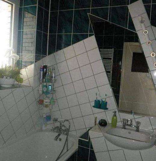 Pemasangan keramiknya bikin pusing.