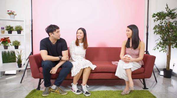 Keseruan Gerald Yohannes dan Mezty Mez di SERIBU KALI CINTA THE SERIES.