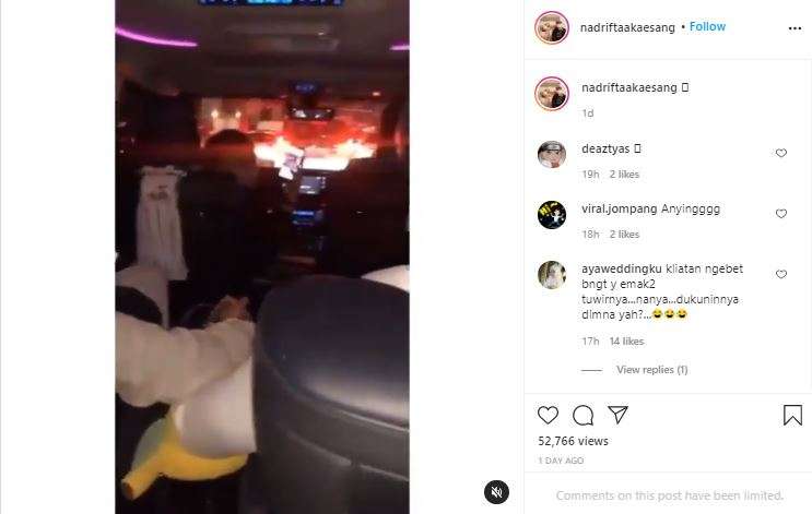 Kaesang bergandengan tangan dengan Nadya?