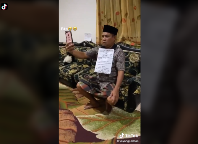 Suami bantu istri