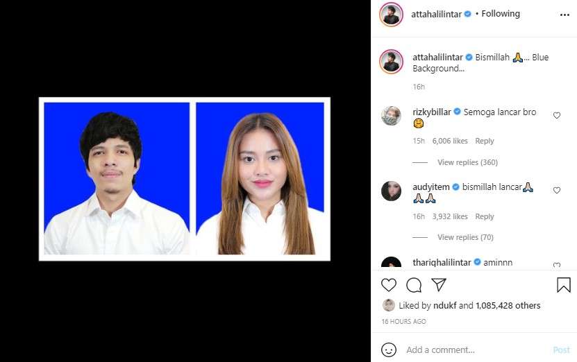 Atta Halilintar dan Aurel Hermansyah