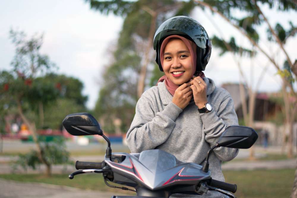 Pengendara wanita