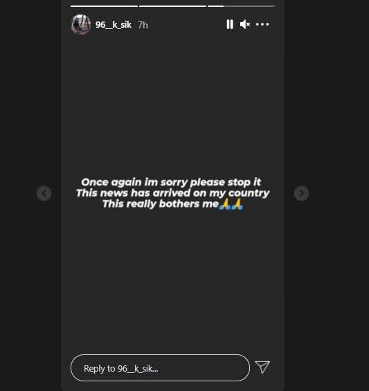 Pria Korsel minta maaf