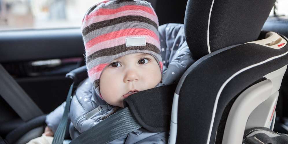 Ilustrasi Bayi di Dalam Mobil