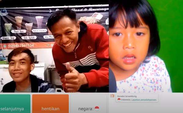 Main OmeTV, eh ketemu dedek kecil.
