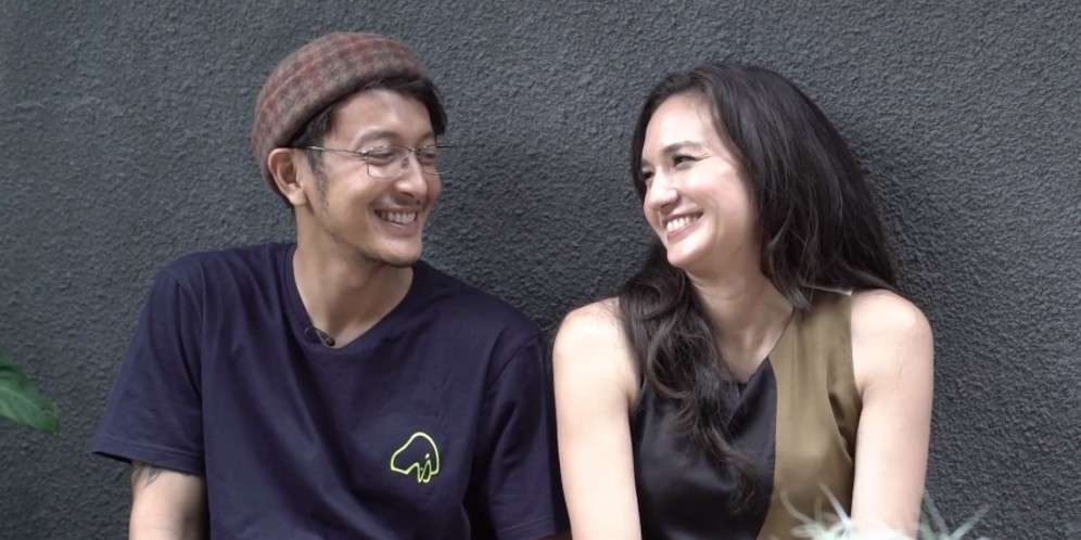 Dimas Anggara dan Nadine Chandrawinata