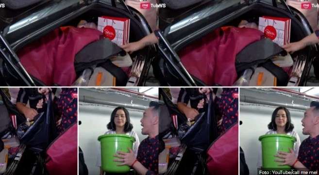 Barang tak terduga di mobil Hotman Paris