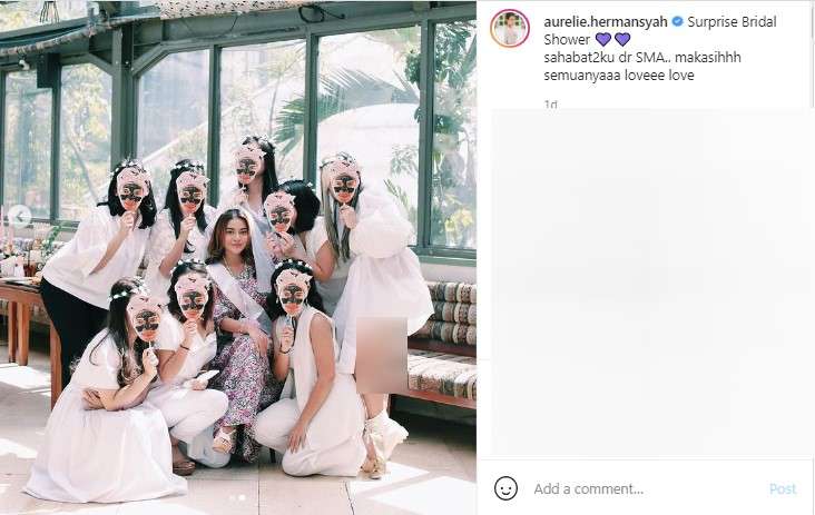 Bridal Shower Aurel Hermansyah