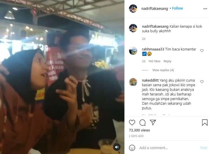 video Nadya Arifta pacar baru Kaesang