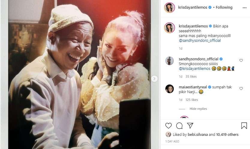 Sandhy Sondoro dan Kridayanti