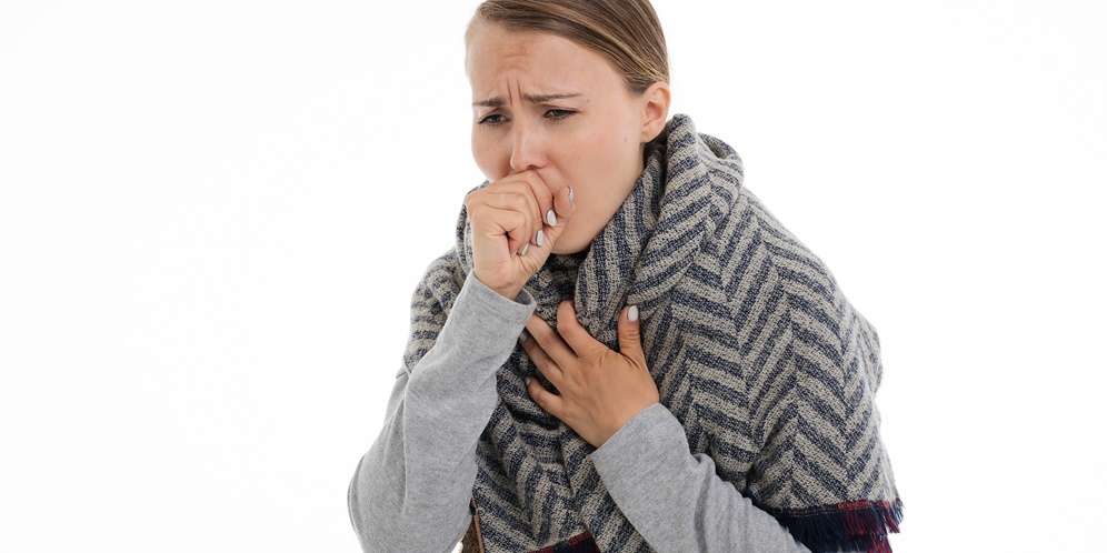 Ilustrasi Penderita Batuk Ilustrasi Penderita Batuk