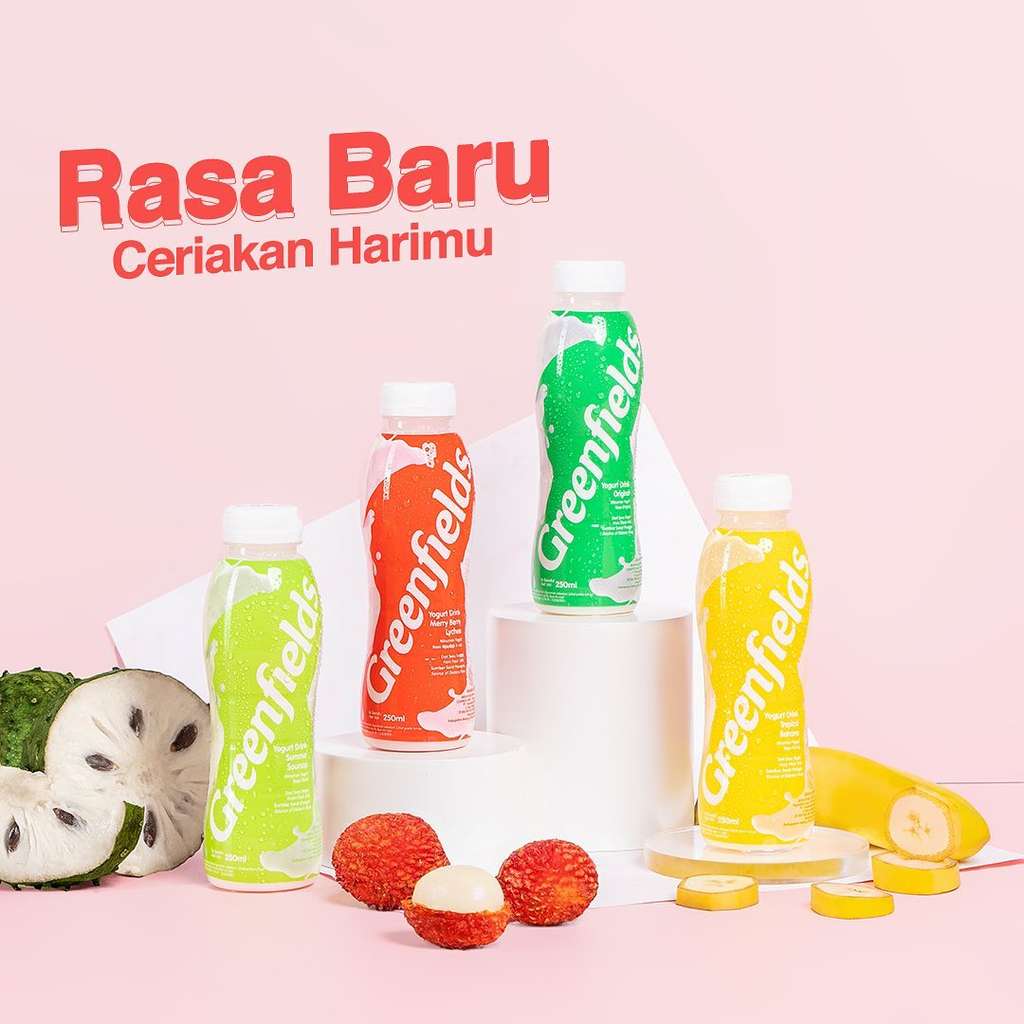 4 Varian Terbaru Yogurt Drink Greenfields