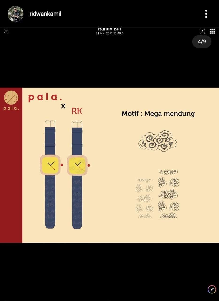 Kolaborasi Ridwan Kamil dan Merek Lokal