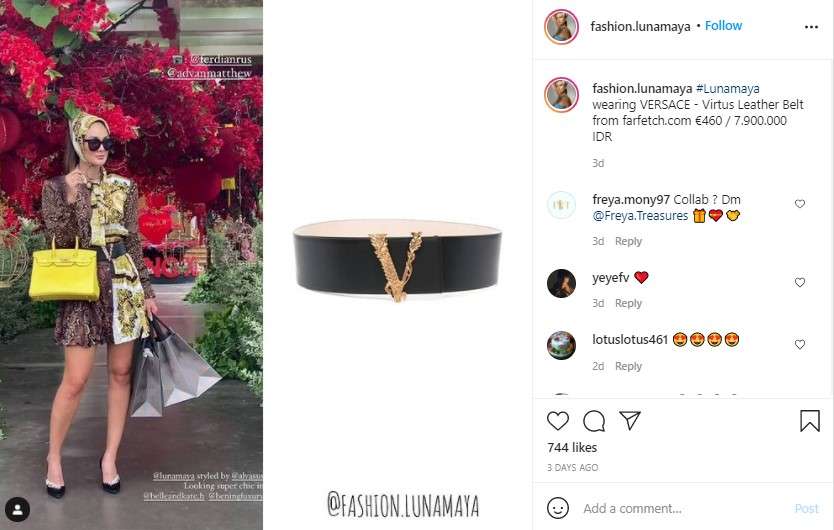 Sabuk Luna Maya Sabuk Luna Maya