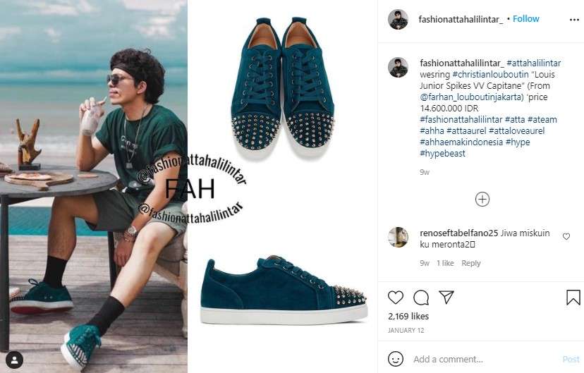Sepatu Atta Halilintar