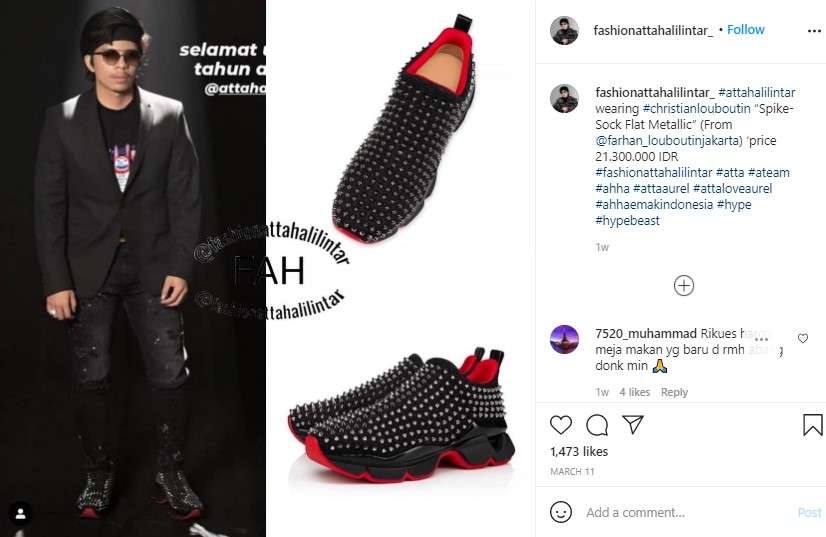 Sepatu Atta Halilintar
