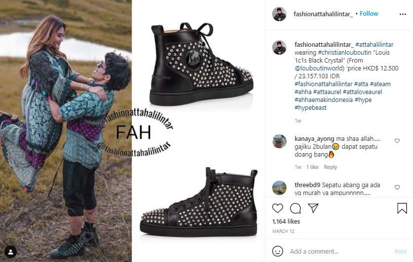Sepatu Atta Halilintar