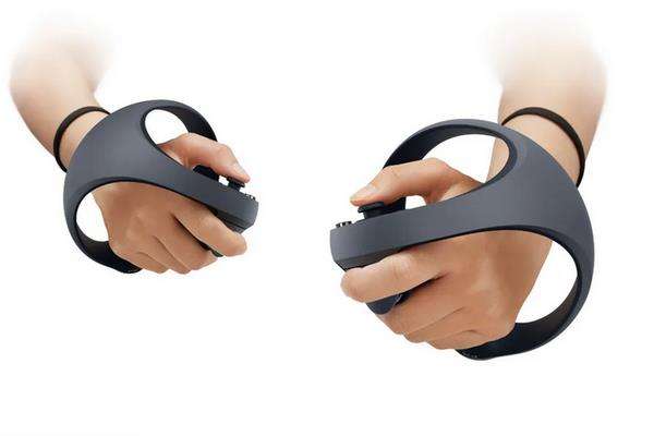 Bentuk controller VR PS5 sangat unik, mirip sarung tangan tinju.