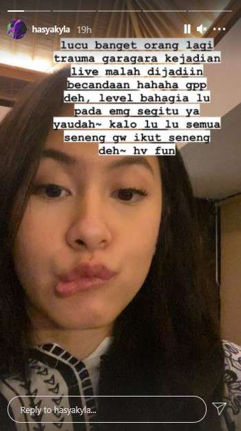 Hasyakyla Utami Kakak Zara Alami Pelecehan