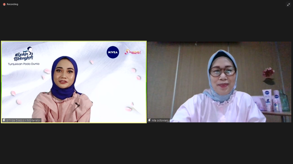 Webinar Nivea & Dream.co.id