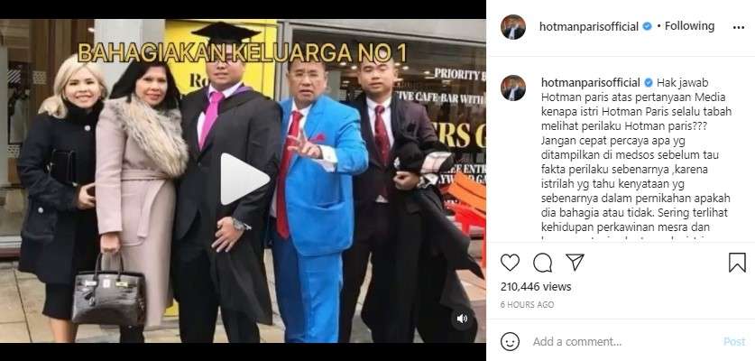 keluarga Hotman Paris Hutapea