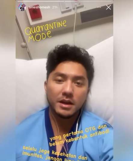 Insta Story Ananda Omesh