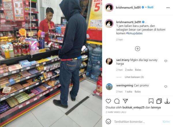 Brigjen Krishna Murti tantang netizen menjelaskan foto ini.
