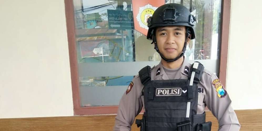 Akbar Maulana saat bertugas