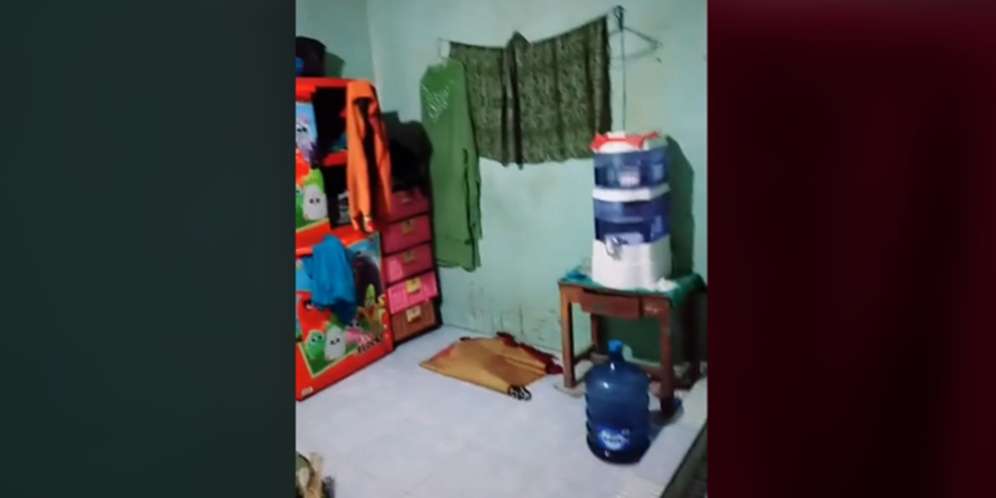 Kondisi Kamar Kos Tanpa Sekat