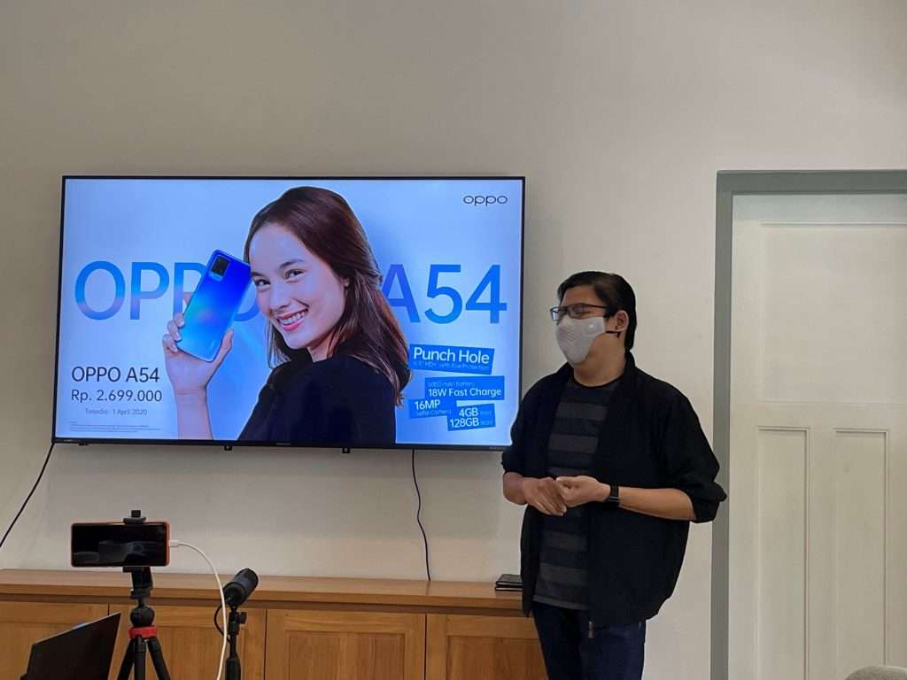 OPPO Indonesia merilis seri A54