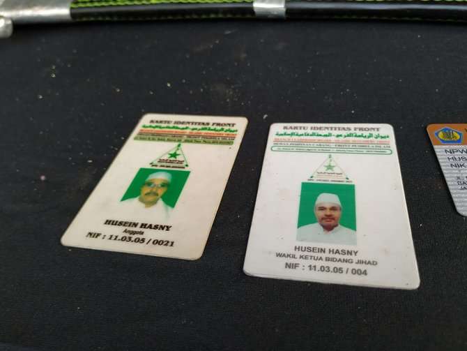 Kartu anggota FPI