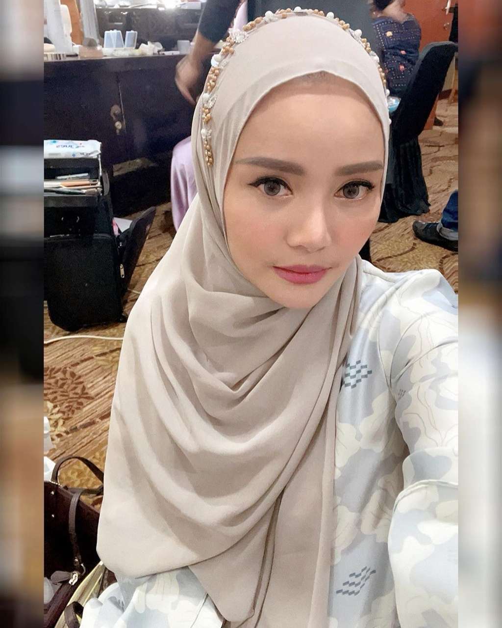 penampilan Mawar AFI berhijab penampilan Mawar AFI berhijab