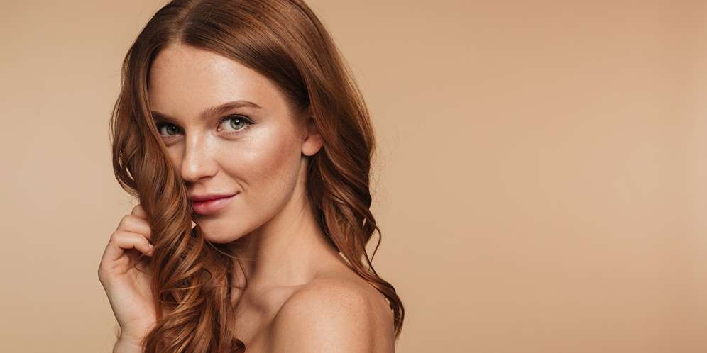 Ilustrasi Rambut Cantik Berkilau