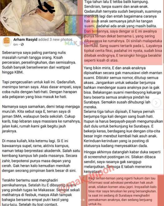Unggahan Facebook
