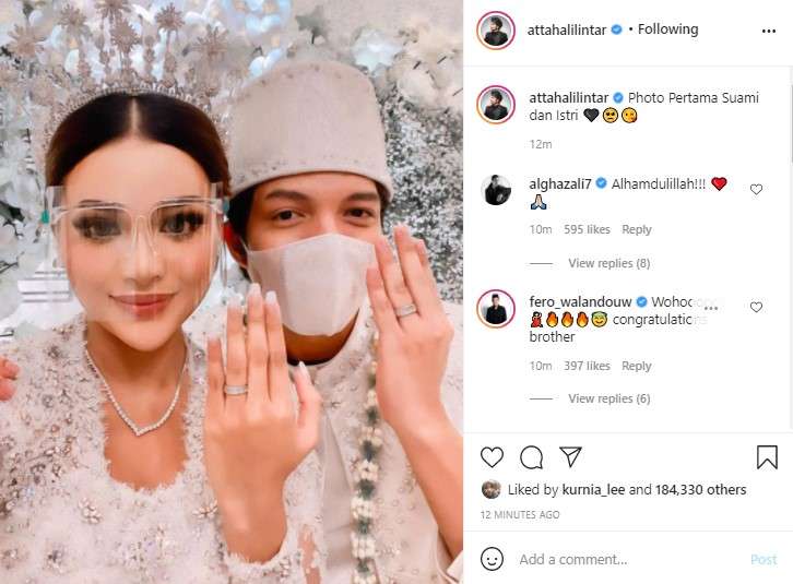 Aurel Hermansyah dan Atta Halilintar